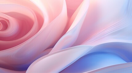 The fluid and flowing shapes of a close-up spiral seashell bring forth calming cadences, evoking the gentle rhythm of ocean waves
