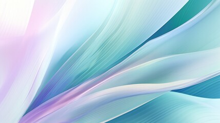 Obraz premium The wavy tropical leaf up close offers a glimpse into nature's calming rhythm, an invitation to serenity in every curve