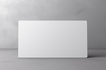 Fototapeta premium White gift card credit card layout