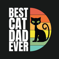 Eye Catching Cat T-Shirt Design, Cat T-Shirt design, Cat T-Shirt, Cat T-Shirt Design Vector