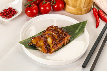 Grilled eel with unagi sauce