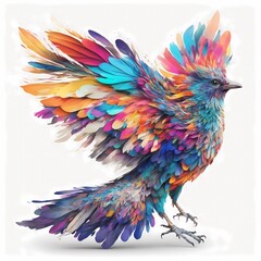 Obraz premium Ethereal Avian Symphony