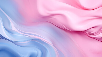A colorful fabric background with a pink and blue fabric. ai generative
