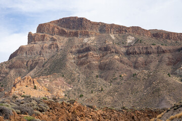 Landscape of Teide National Park, Tenerife, Canary Islands, Spain