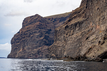 Acantilados de Los Gigantes (Cliffs of the Giants) in Tenerife, Canary Islands, Spain © Abinieks