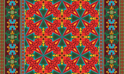 African ethnic native pattern.Traditional kente,ankara,kitenge,chitenge,capulana african wax print fabric pattern.Abstract vector motif pattern.For fabric,clothing,blanket,carpet,woven,wrap,decoration