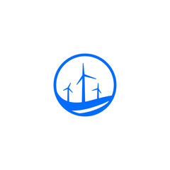 power plant modern logo design vector