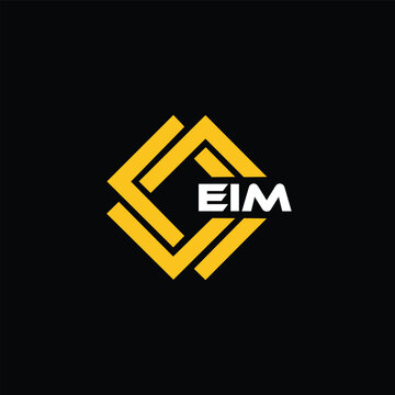 EIM letter design for logo and icon.EIM typography for technology, business and real estate brand.EIM monogram logo.