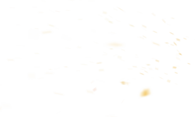 3d render of fire embers or particles for video overlay effect, transparent background in png format.