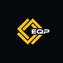 EQP letter design for logo and icon.EQP typography for technology, business and real estate brand.EQP monogram logo.