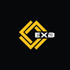 EXB letter design for logo and icon.EXB typography for technology, business and real estate brand.EXB monogram logo.