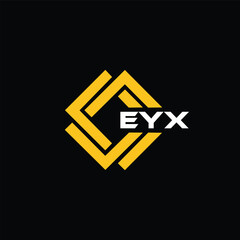  EYX letter design for logo and icon.EYX typography for technology, business and real estate brand.EYX monogram logo.