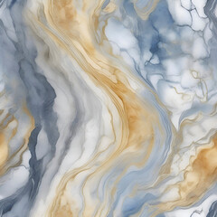 Obraz premium Watercolor marble background with Graded Wash technique. Watercolor background illustration. 