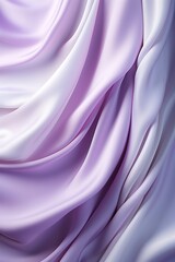 Obraz premium Gradient purple silk satin fabric with gentle waves