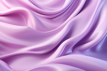 Purple silk fabric with gentle waves