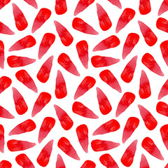seamless pattern with abstract multicolored watercolor spots