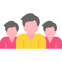 Fototapeta premium Group Team Icon