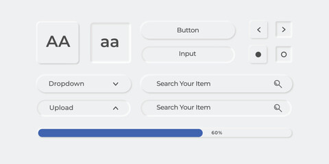 Ui design kit template