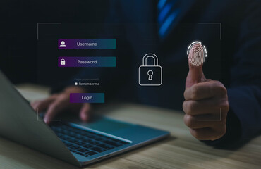 Security of cyber technologies that control or allow access to information, concepts, systems, and privacy. By scanning fingerprints across smartphones and computer networks to financial information.