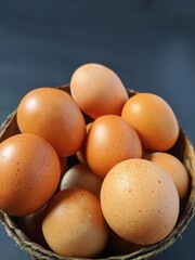 Pile the eggs in a fresh nest