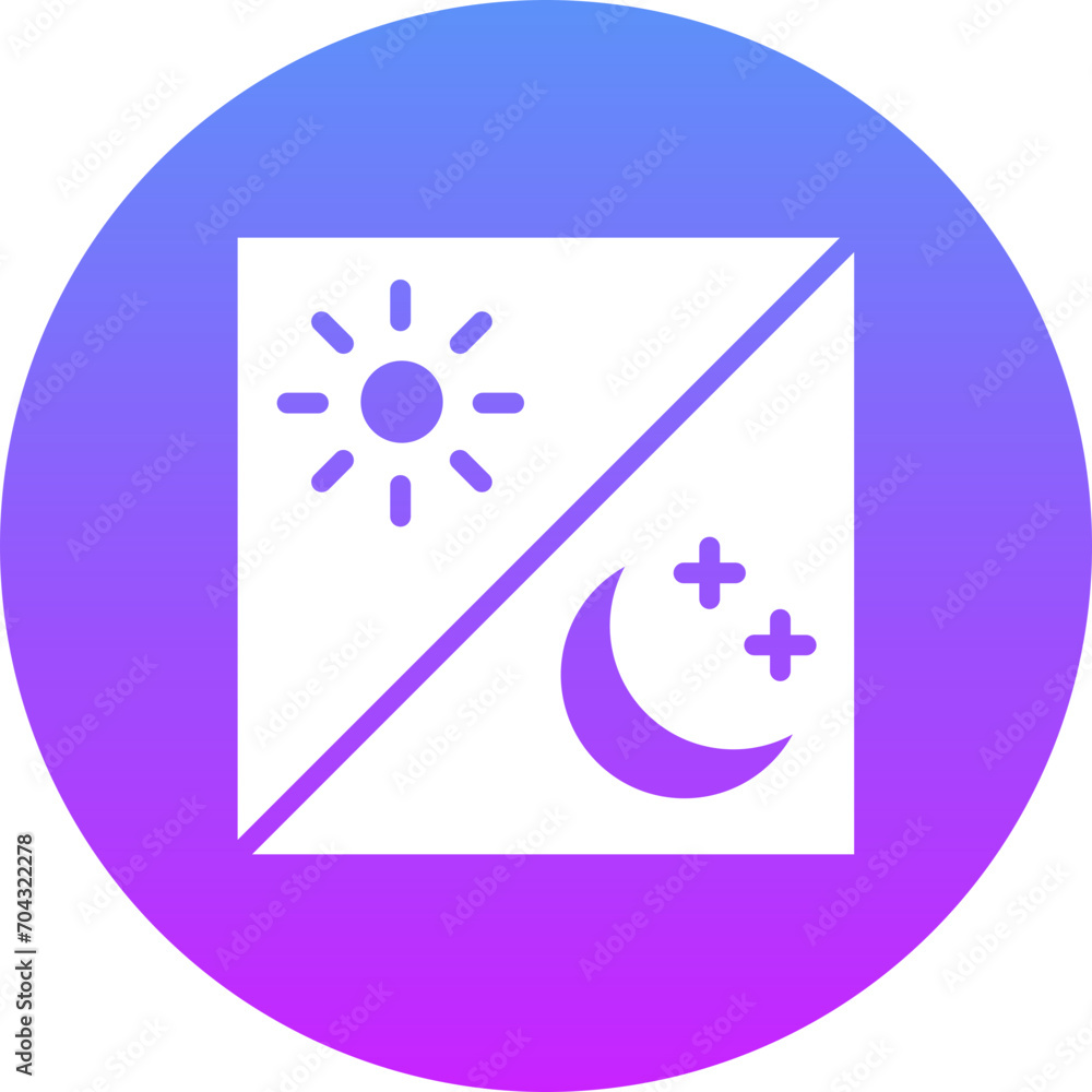 Poster day and night icon