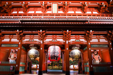 浅草　浅草寺　宝蔵門