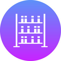 Library Shelves Icon