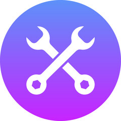 Cross Wrench Icon