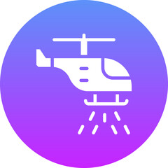 Firefighter Helicopter Icon