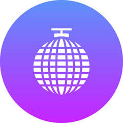 Fototapeta premium Disco Ball Icon