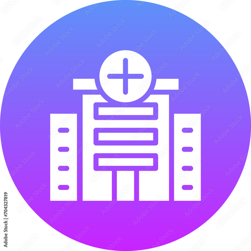 Canvas Prints hospital icon