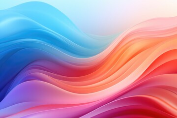 Obraz premium Abstract gradient color background. Background with waves and copy space.