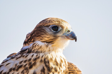 .Majestic Falcon: A Stunning Portrait of a Predatory Bird in its Natural Habitat. Falcon Bird...