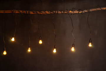 loft, light bulbs