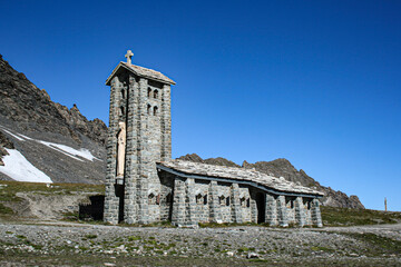 Notre-Dame de Toute Prudence, Col de l'Iseran (2770m), Savoie, France