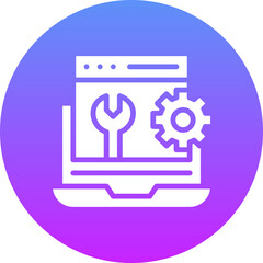 Web Maintenance Icon