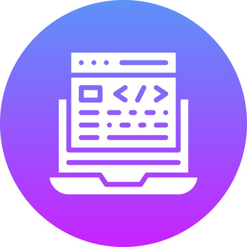 Website Coding Icon