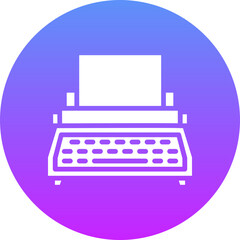 Typewriter Icon