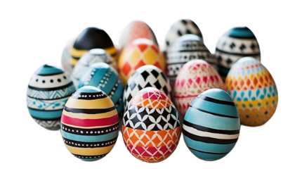 colorful Easter eggs