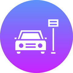 Obraz premium Parking Area Icon
