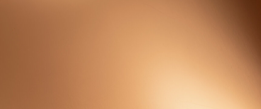 sheet metal painted a copper color. background or texture