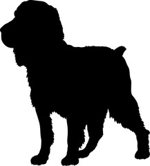 English Springer Spaniel Dog silhouette breeds dog breeds dog monogram logo dog face vector - obrazy, fototapety, plakaty