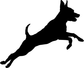 Toy Fox Terrier. Dog silhouette breeds dog breeds dog monogram logo dog face vector