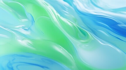 Captivating Blue Liquid Surface - Abstract Close-Up with Fresh Waves and Tranquil Ripples - Modern Minimalism for Contemporary Design Projects
