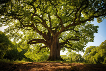 trees in the forest