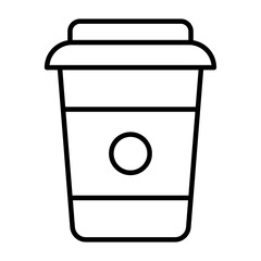 Coffee cup take away. Cup of coffee to go. Vector illustration isolated on white background