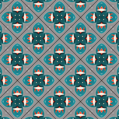 seamless pattern with flowers