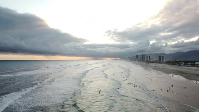 PG - OCIAN - PRAIA - FIM DE TARDE - AFASTANDO