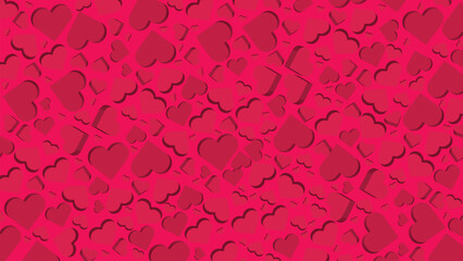 Abstarct lovely valentine love background. This simple creative minimalist background can be used as a banner , poster, or flyer.