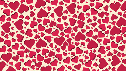 Abstarct lovely valentine love background. This simple creative minimalist background can be used as a banner , poster, or flyer.